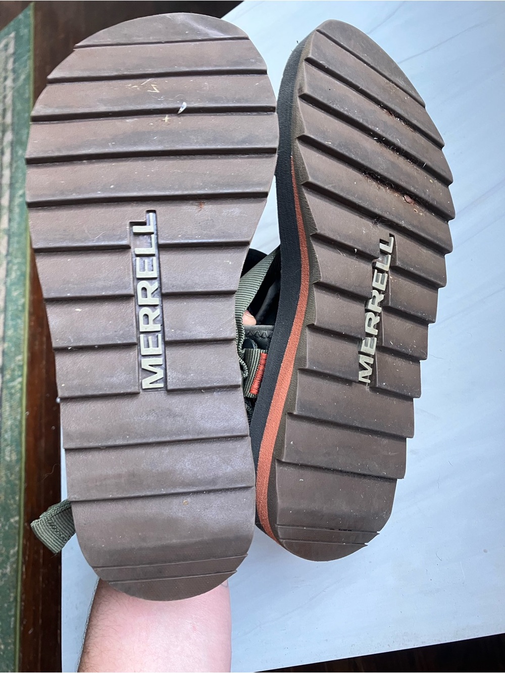 Merrell Alpine Olive Strap Mens Sandals Shoes - Size 8 - Picture 5 of 5